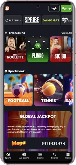 Beveiliging van de Betiro Casino-app