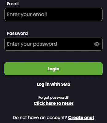 Stapsgewijze instructies voor het inloggen bij Casino Betiro